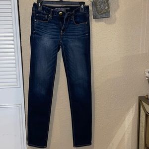 COPY - American Eagle Outfitters Dark Denim Skinny Jeans Size 4